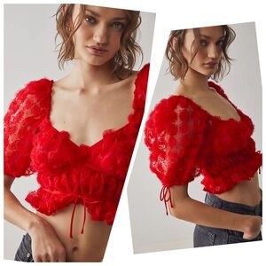 For Love & Lemons Hannah Crop Top